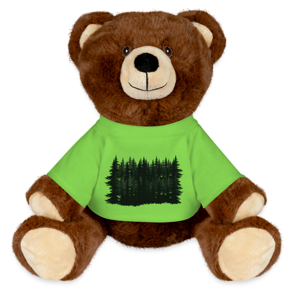 MiniFeet® RecycelBär® Braun - wald - Hellgrün