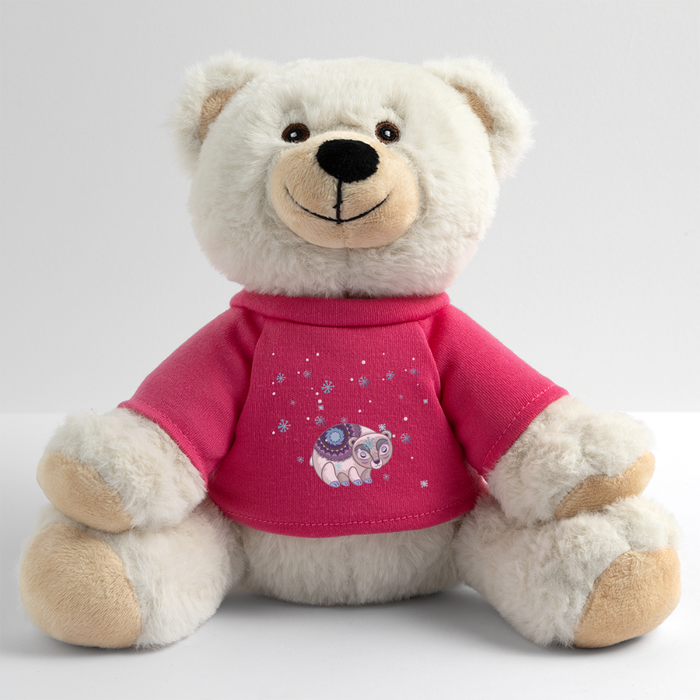 MiniFeet® RecycelBär® Creme - Snow - Pink