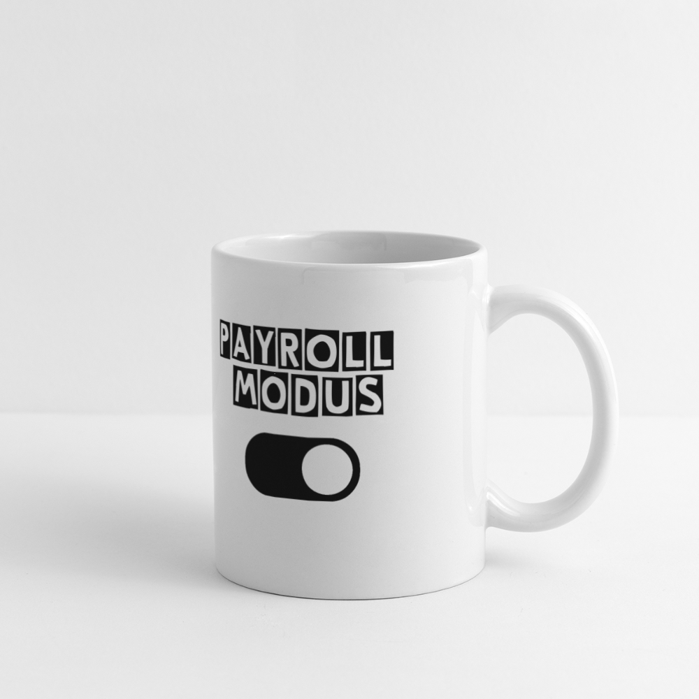 Panoramatasse - Payroll Modus - Weiß