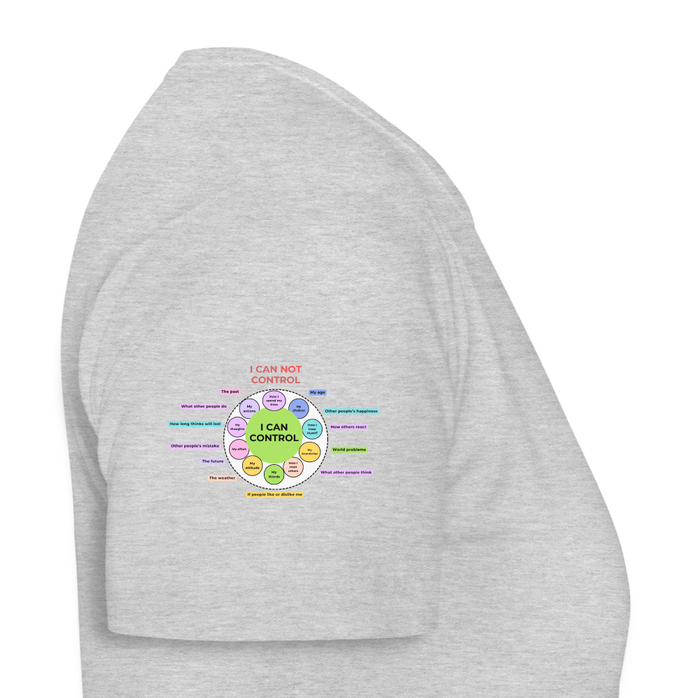 T-Shirt Mindset - Grau meliert