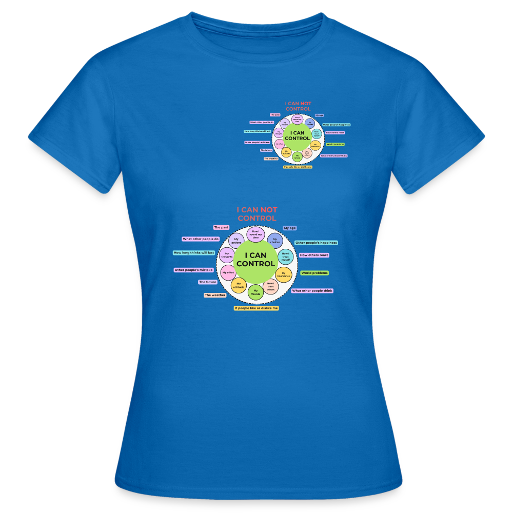 T-Shirt Mindset - Royalblau
