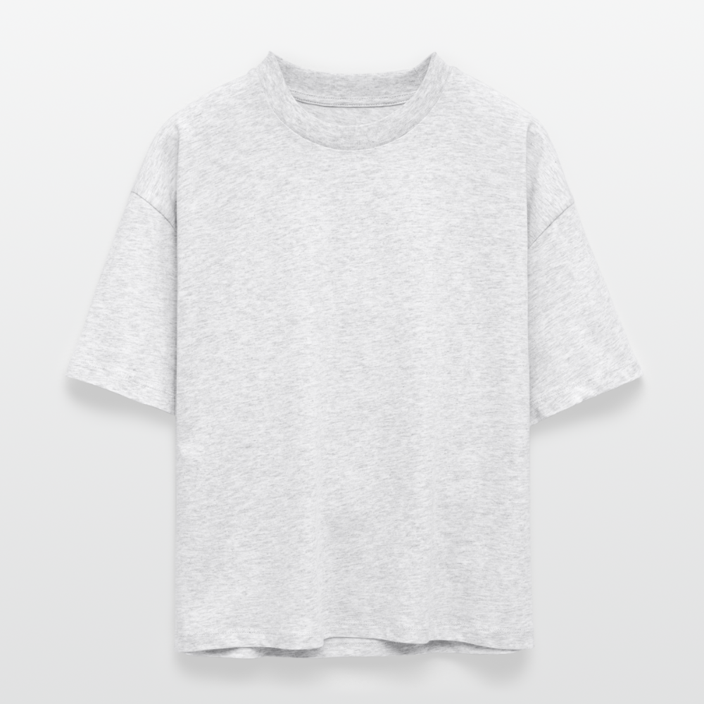 Stanley/Stella Frauen Boxy Bio-T-Shirt Nova - Geisha Flower - Weiß meliert