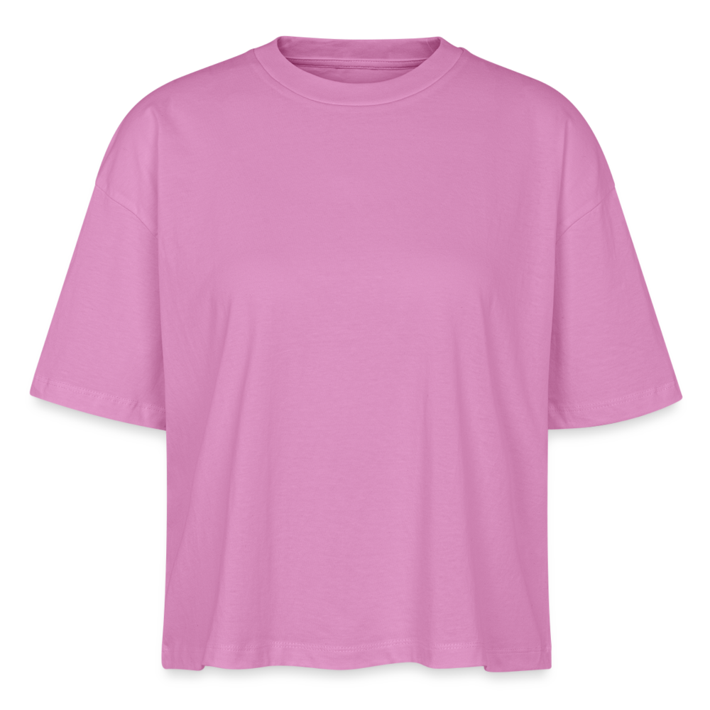 Stanley/Stella Frauen Boxy Bio-T-Shirt Nova - Geisha Flower - Pink