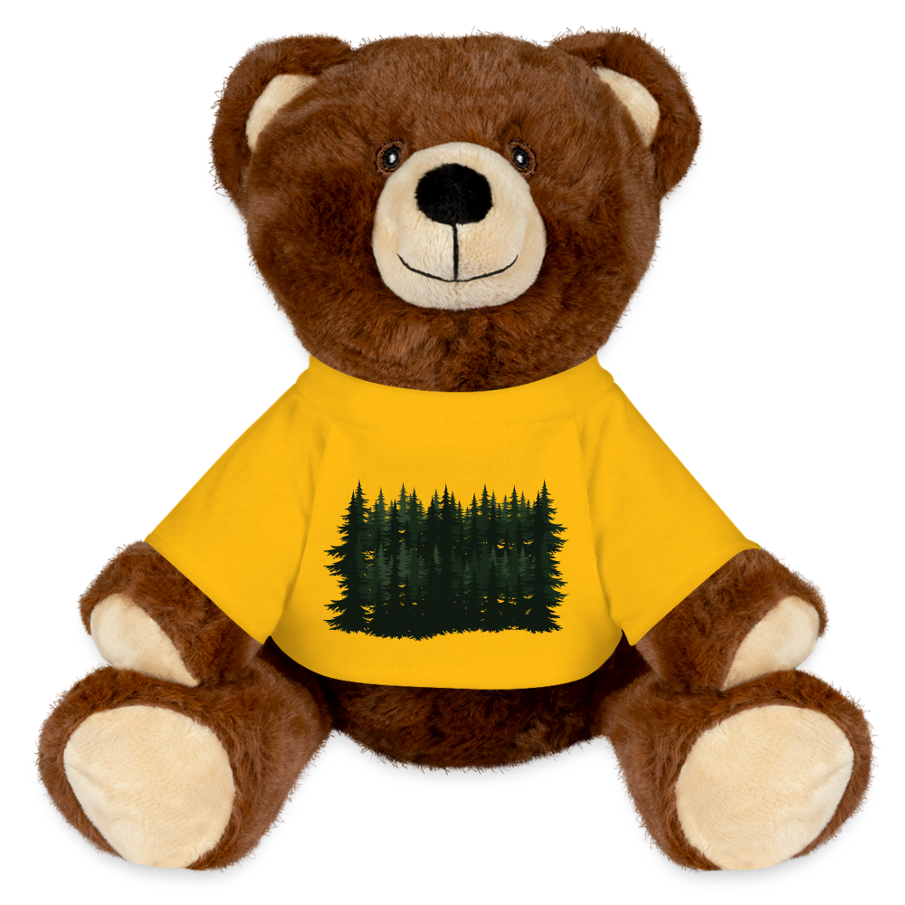 MiniFeet® RecycelBär® Braun - wald - Sonnengelb