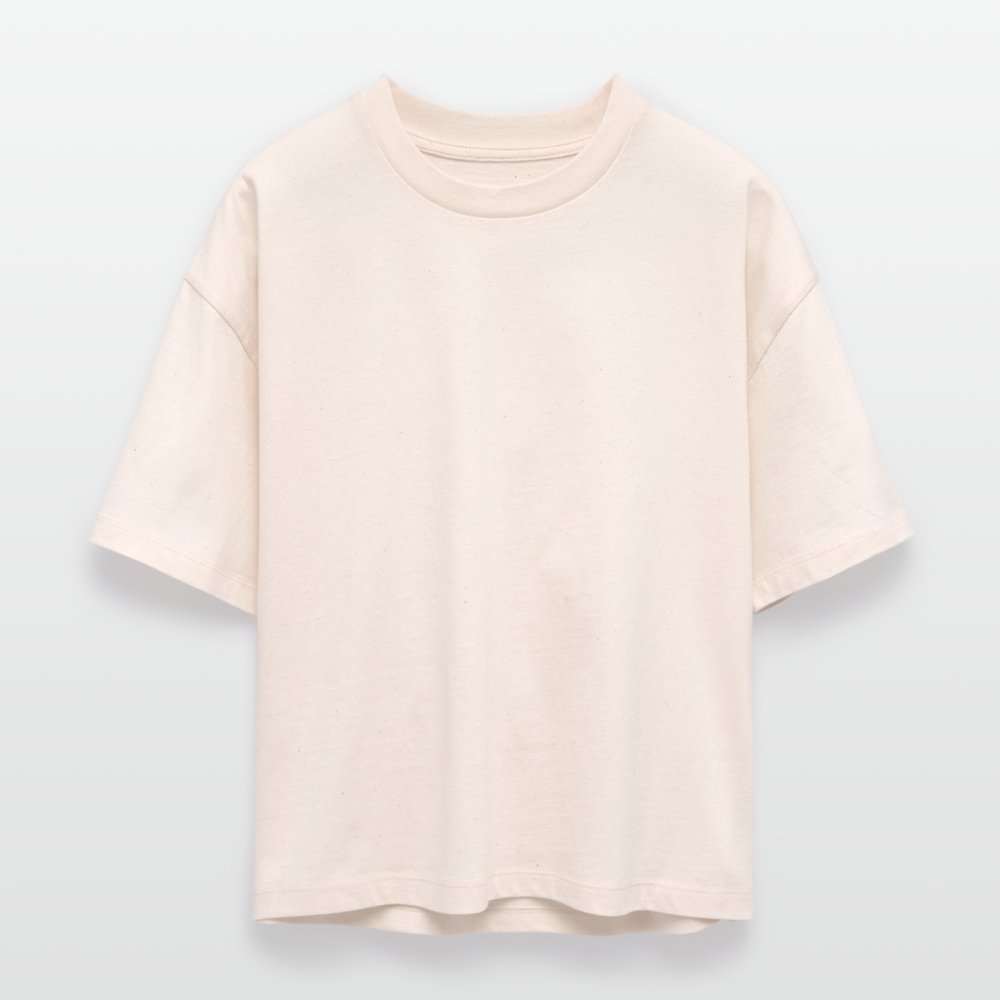 Stanley/Stella Frauen Boxy Bio-T-Shirt Nova - Geisha Flower - Naturweiß