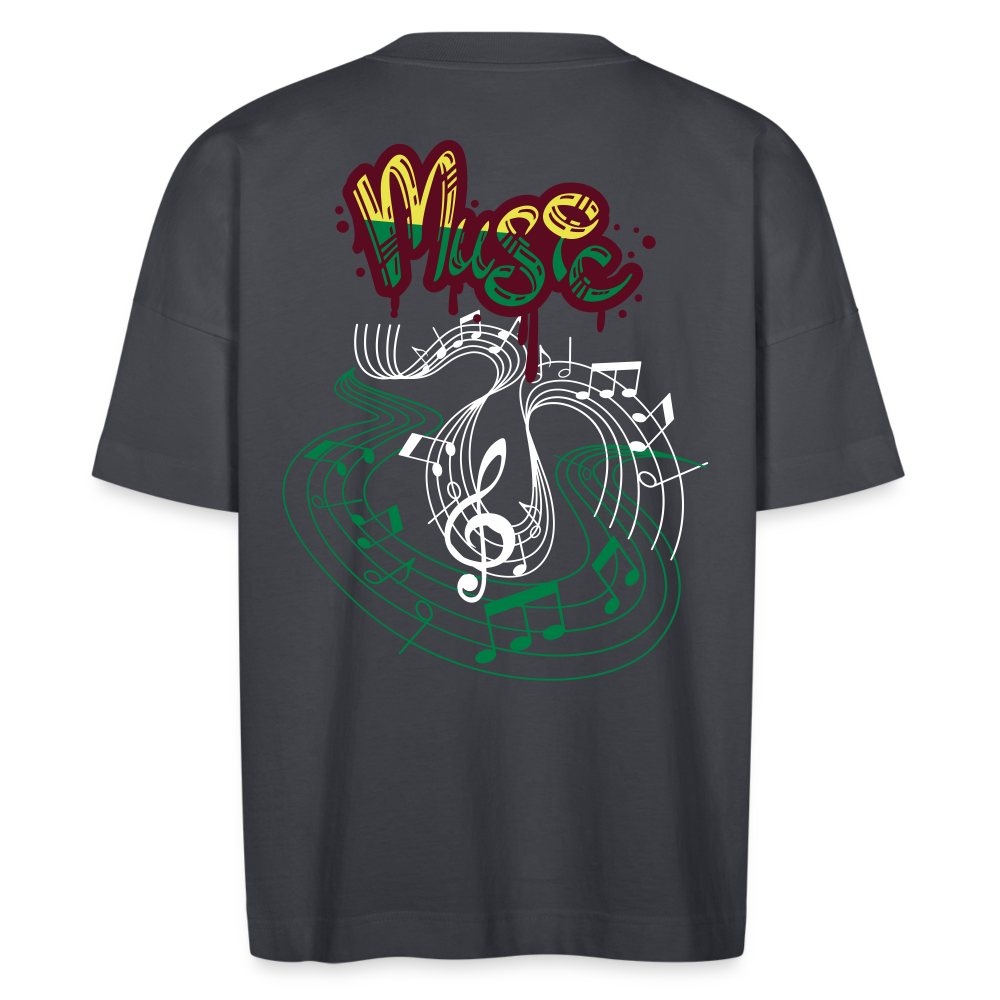 Stanley/Stella Unisex Oversize Bio-T-Shirt BLASTER - Music - Indigoblau