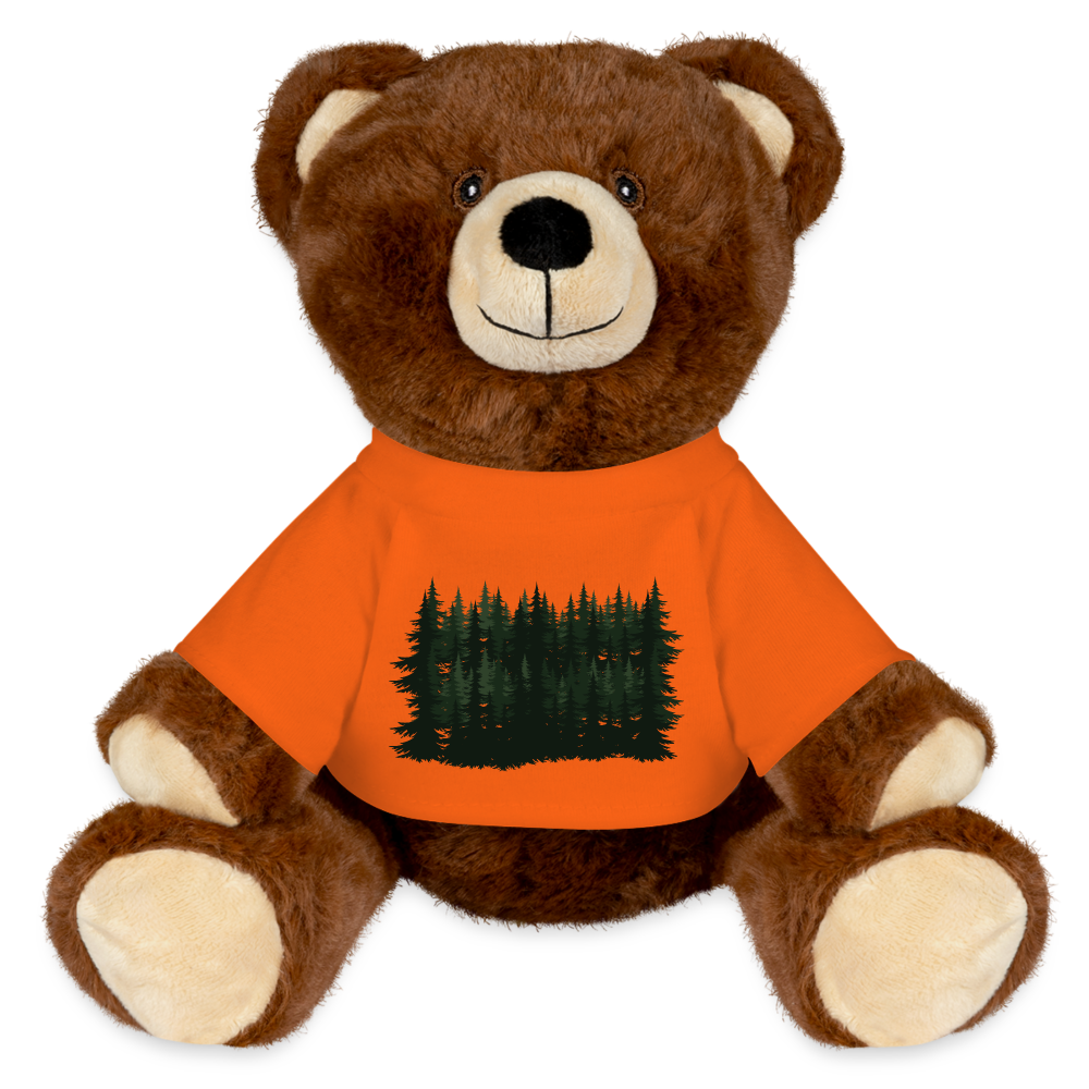 MiniFeet® RecycelBär® Braun - wald - Goldorange