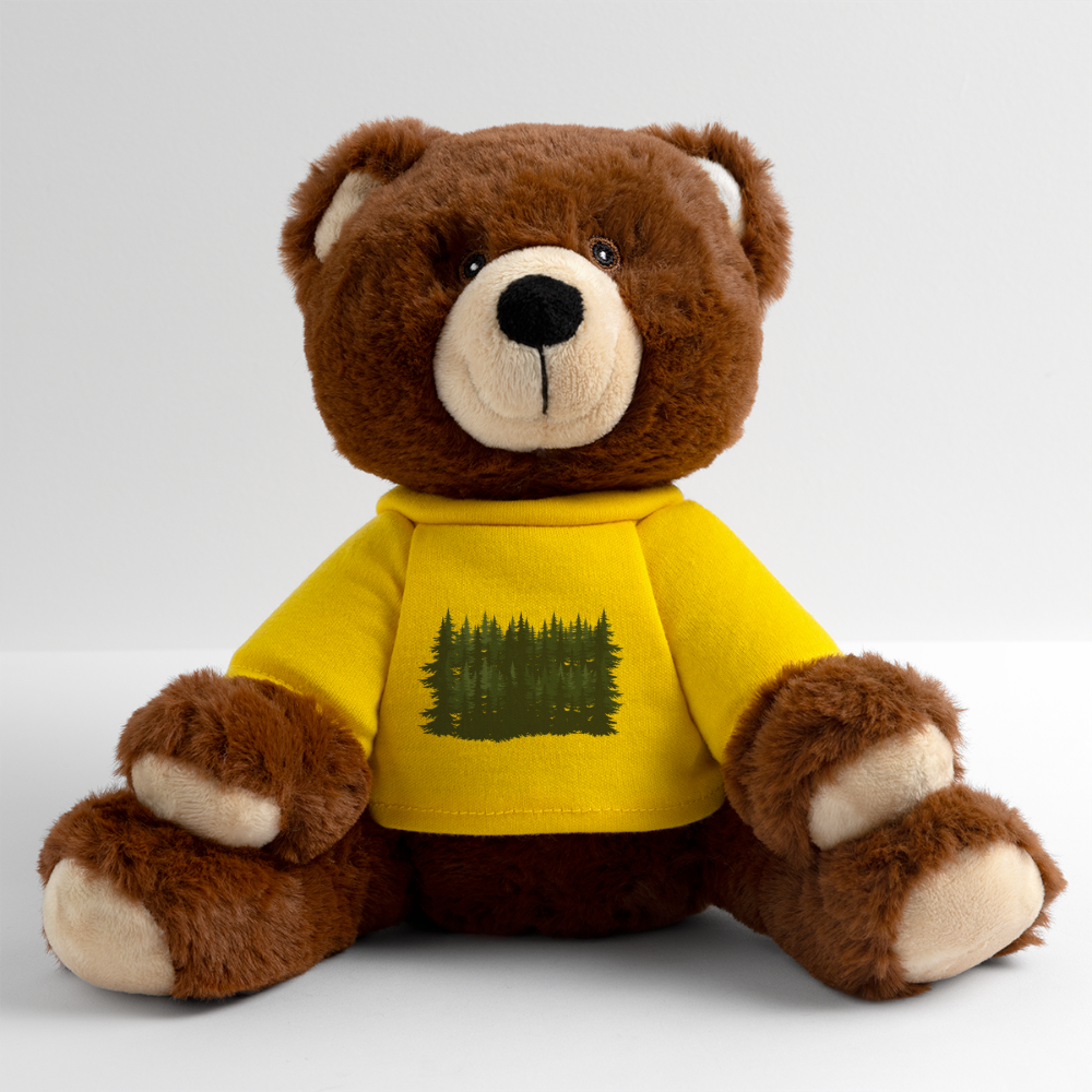 MiniFeet® RecycelBär® Braun - wald - Sonnengelb