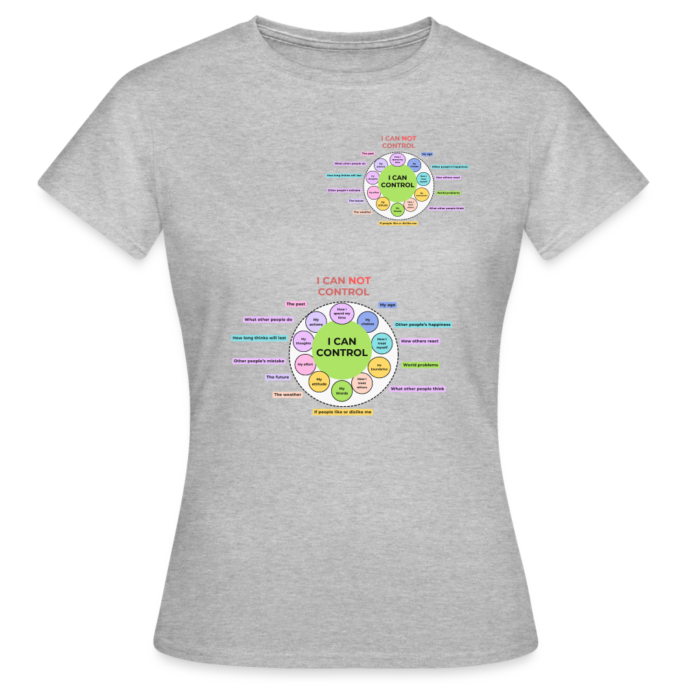 T-Shirt Mindset - Grau meliert