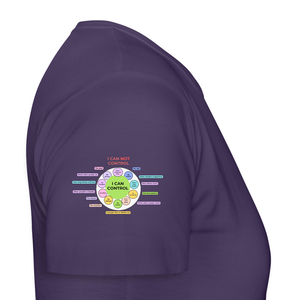 T-Shirt Mindset - Dunkellila