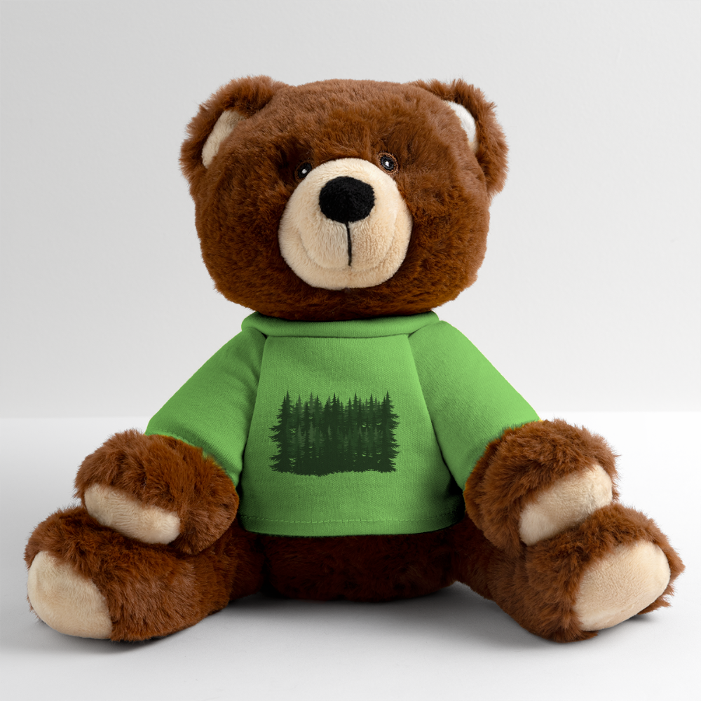 MiniFeet® RecycelBär® Braun - wald - Hellgrün