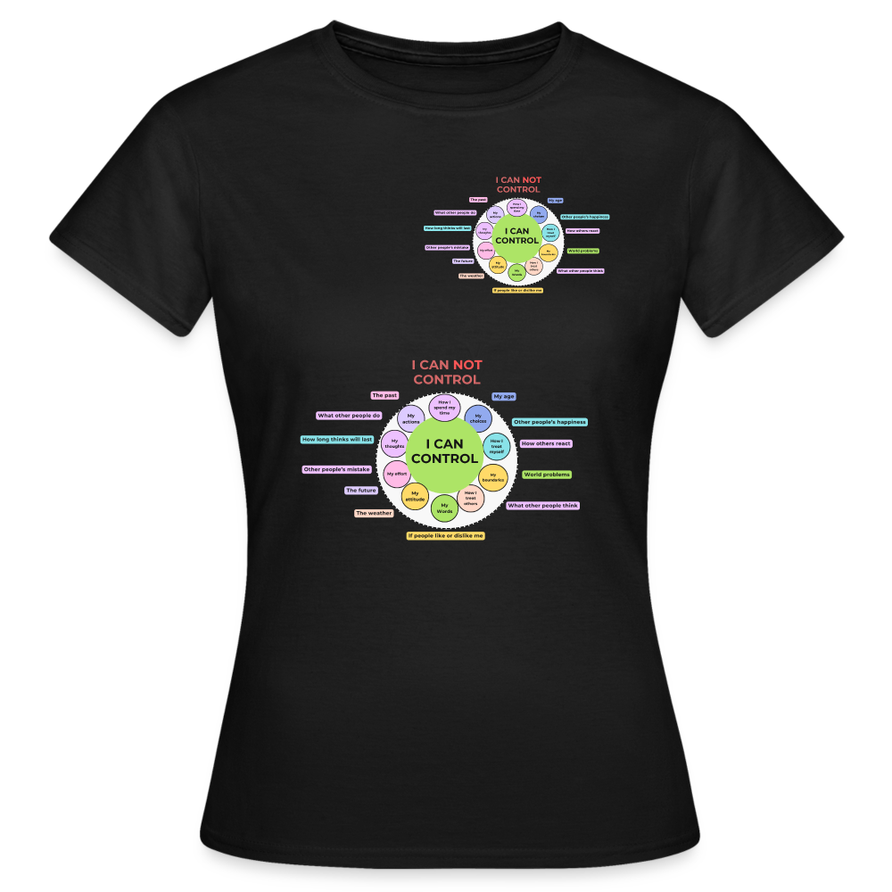 T-Shirt Mindset - Schwarz