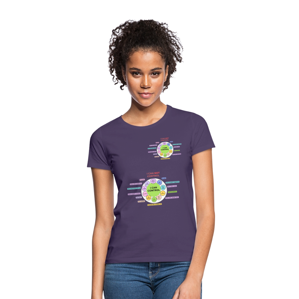 T-Shirt Mindset - Dunkellila