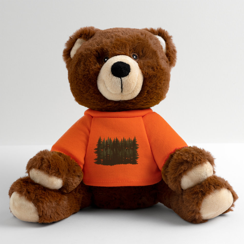 MiniFeet® RecycelBär® Braun - wald - Goldorange