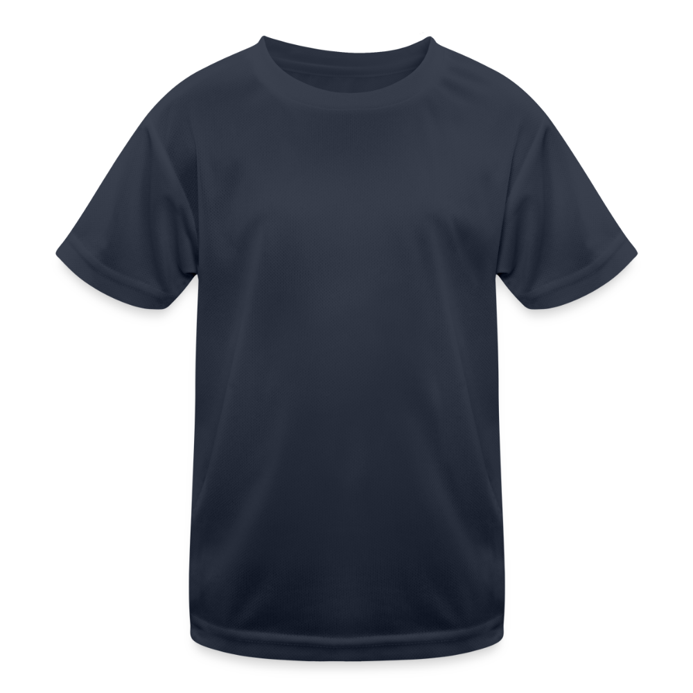 Kinder Funktions-T-Shirt sportlich - Navy