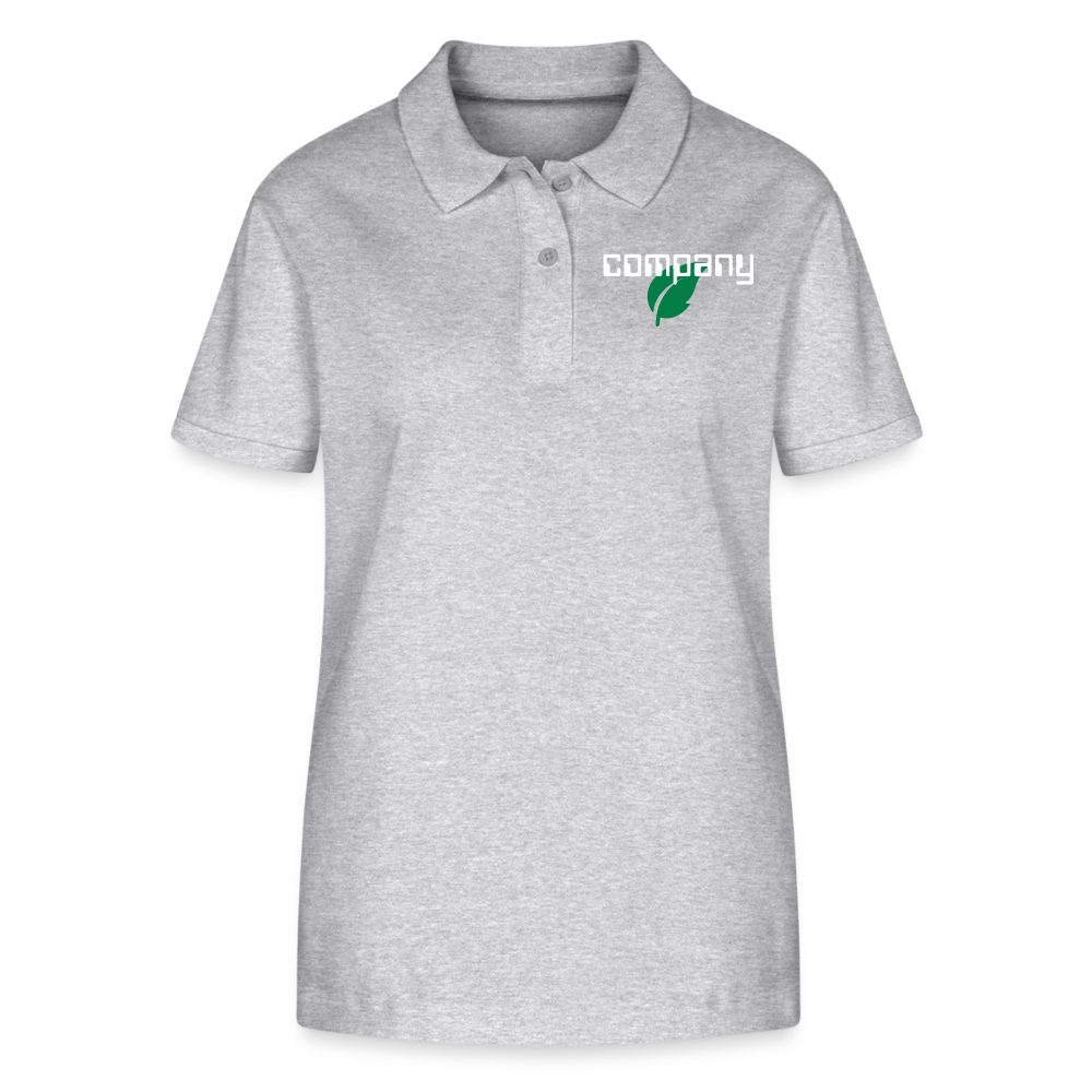 Stanley/Stella Frauen Bio-Poloshirt ELLISER - Grau meliert
