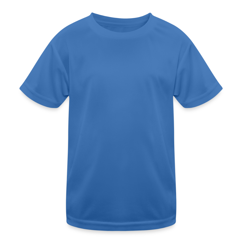 Kinder Funktions-T-Shirt sportlich - Königsblau