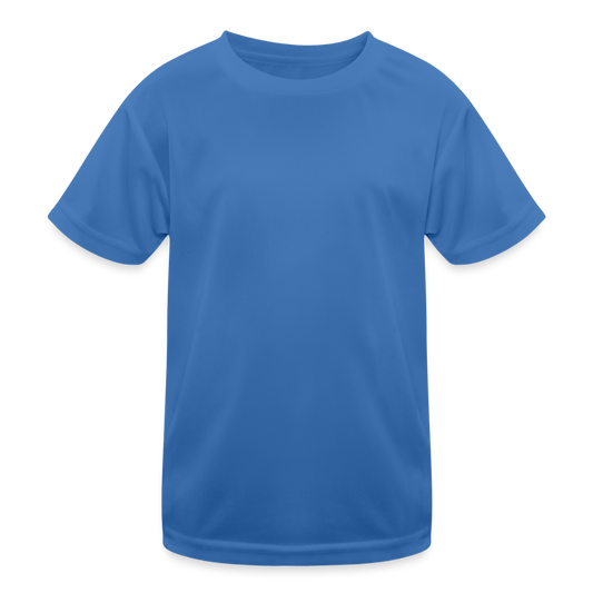 Kinder Funktions-T-Shirt sportlich - Königsblau