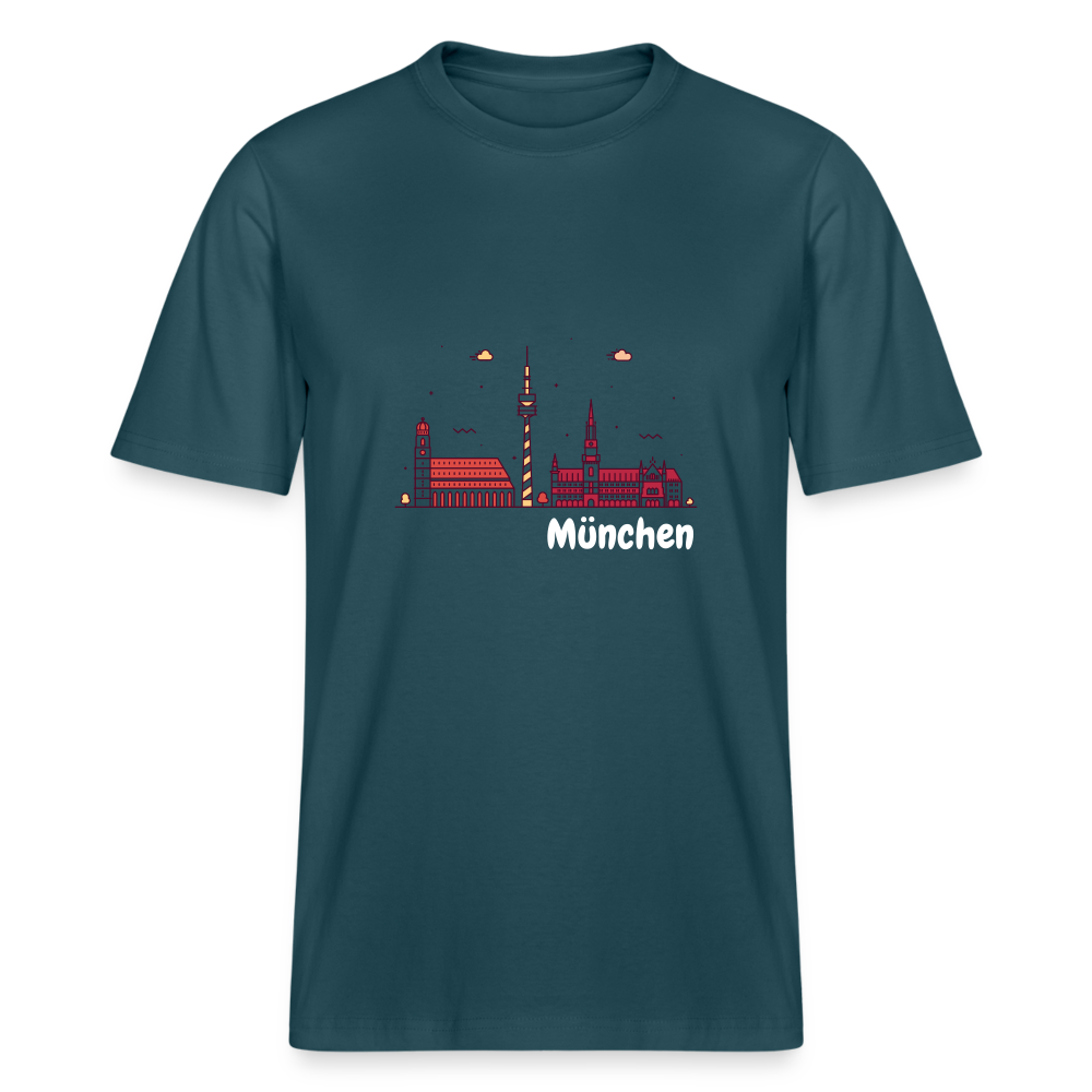Stanley/Stella Relaxed Fit Unisex Bio-T-Shirt Sparker - München - Dunkles Petrol