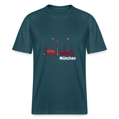 Stanley/Stella Relaxed Fit Unisex Bio-T-Shirt Sparker - München - Dunkles Petrol