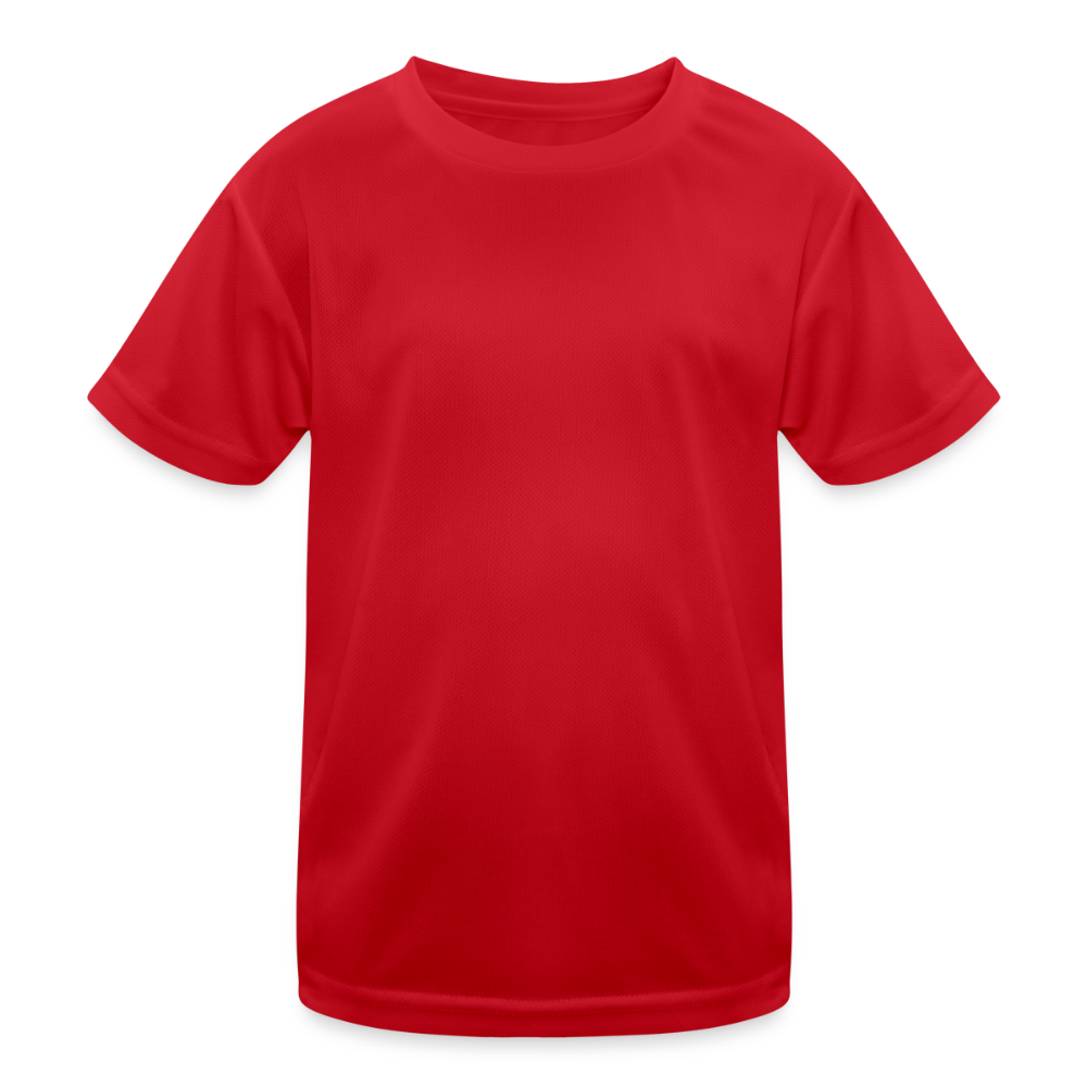 Kinder Funktions-T-Shirt sportlich - Rot