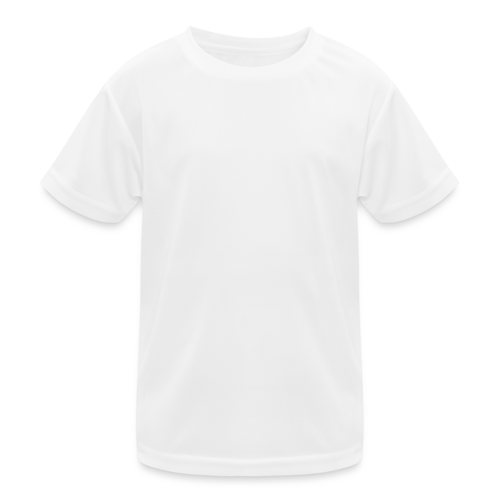 Kinder Funktions-T-Shirt sportlich - Weiß
